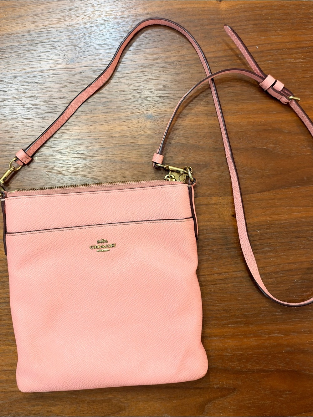 Coach Kitt Crossbody - Pink/Peach